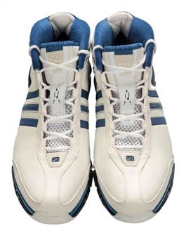 2006 Kevin Garnett Game Worn Adidas Sneakers (MEARS)